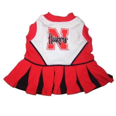 Nebraska Huskers Dog Cheerleader Costume