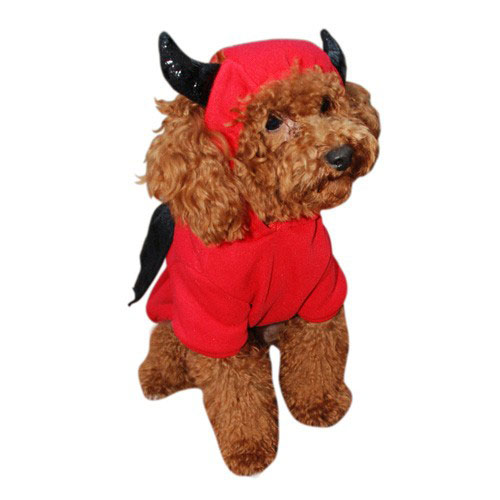Red Devil Bat Dog Costume