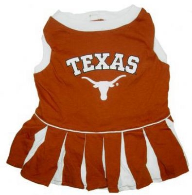 Texas Longhorns Dog Cheerleader Costume
