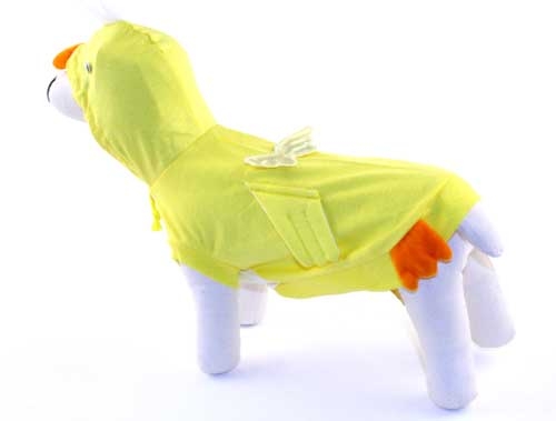 Yellow Chicken Dog Costume