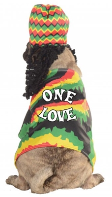 Rasta Jamaican Costume For Dogs