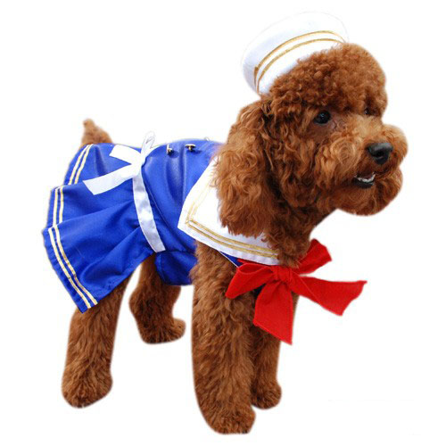 Sailor Girl Dog Costume