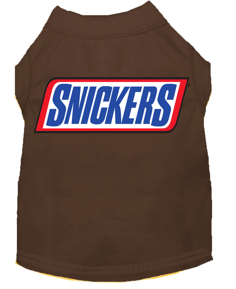 Snickers Inspired Costume Shirt for Dogs