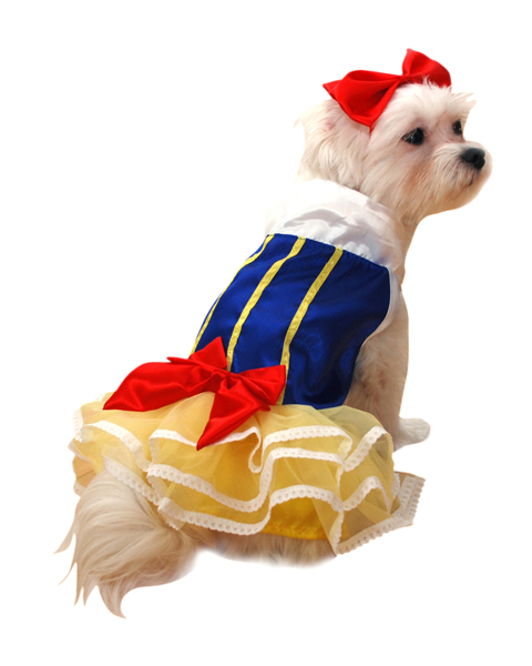 Snow Princess Dog Costume