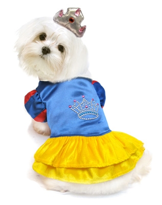 Snow White Inspired Princess Dog Costume